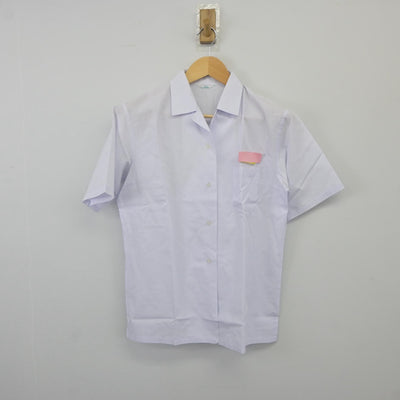 【中古】愛媛県 松山市立内宮中学校 女子制服 2点（シャツ・ベスト）sf025287