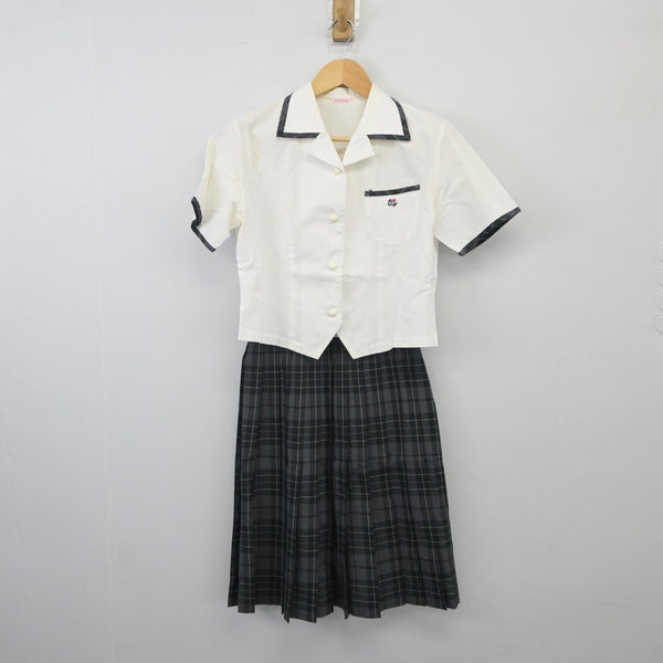 中古制服】愛媛県 愛媛県立松山東高等学校 女子制服 3点（シャツ・スカート）sf025289【リサイクル学生服】 | 中古制服通販パレイド