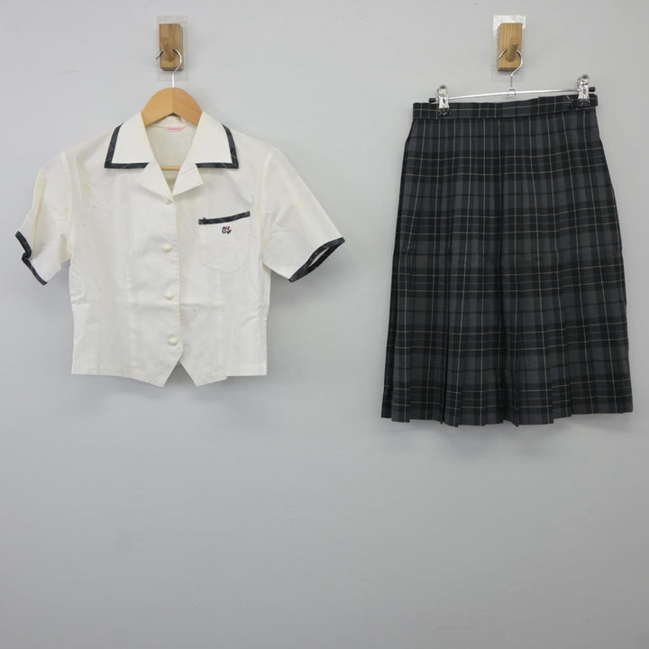 【中古制服】愛媛県 愛媛県立松山東高等学校 女子制服 3点（シャツ・スカート）sf025289【リサイクル学生服】 | 中古制服通販パレイド