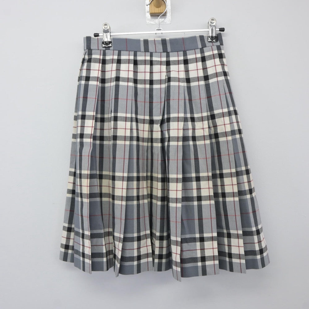 【中古】神奈川県 富士見丘学園高等学校 女子制服 4点（シャツ・スカート）sf025292