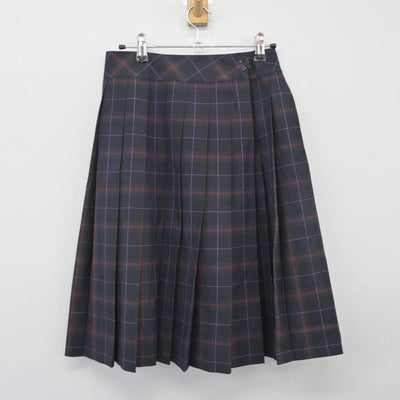 【中古】大阪府 羽衣学園高等学校 女子制服 2点（シャツ・スカート）sf025314