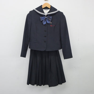 【中古】埼玉県 栄東中学校 女子制服 5点（ブレザー・ニット・セーラー服・スカート）sf025315