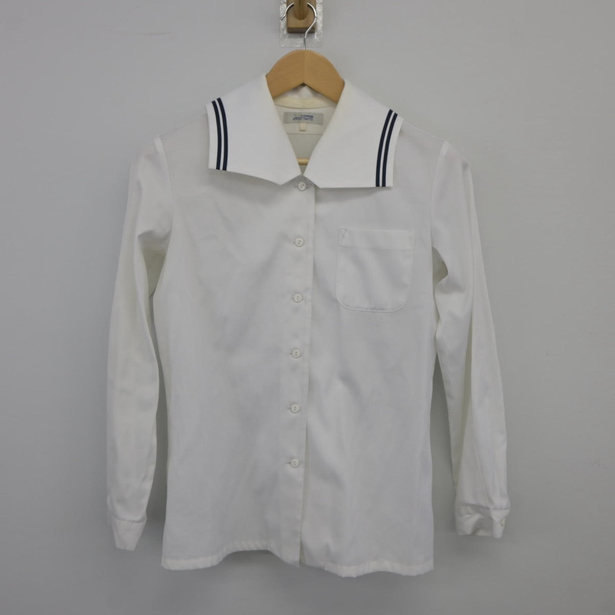 【中古】埼玉県 栄東中学校 女子制服 2点（セーラー服・セーラー服）sf025317