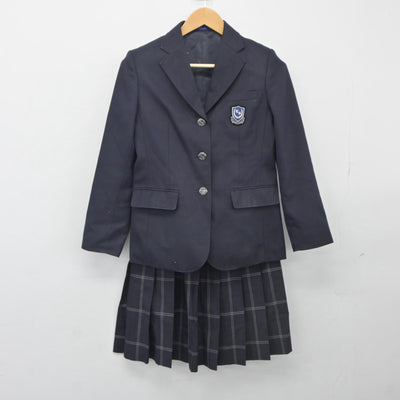 【中古】兵庫県 神戸鈴蘭台高等学校 女子制服 3点（ブレザー・スカート）sf025325