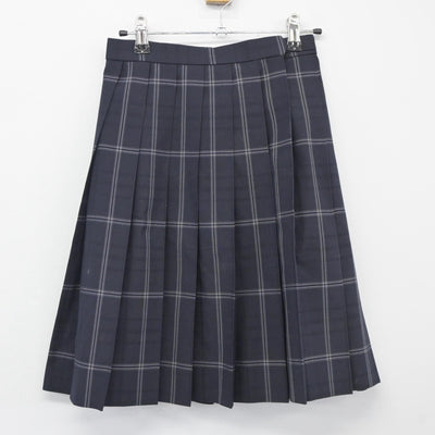 【中古】兵庫県 神戸鈴蘭台高等学校 女子制服 2点（ニットベスト・スカート）sf025327