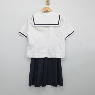 【中古】東京都 東京家政大学付属女子高等学校 女子制服 2点（セーラー服・スカート）sf025345