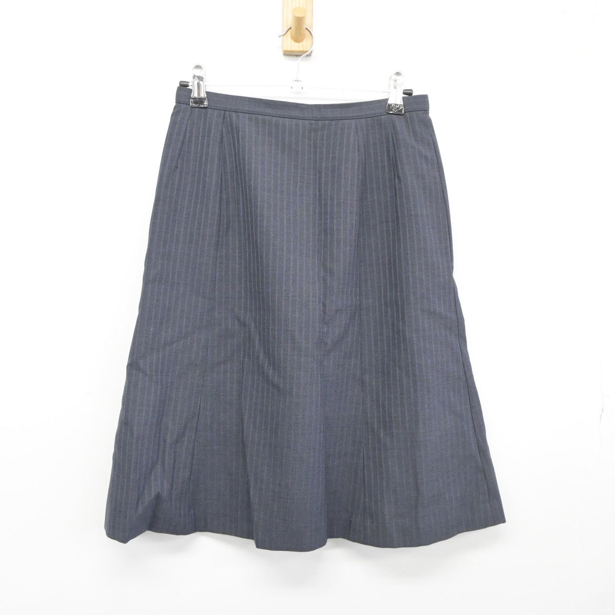 【中古】 女性事務服 女子制服 3点（ベスト・シャツ・スカート）sf025347