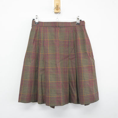 【中古】神奈川県 洗足学園中学高等学校 女子制服 3点（ニット・スカート）sf025351