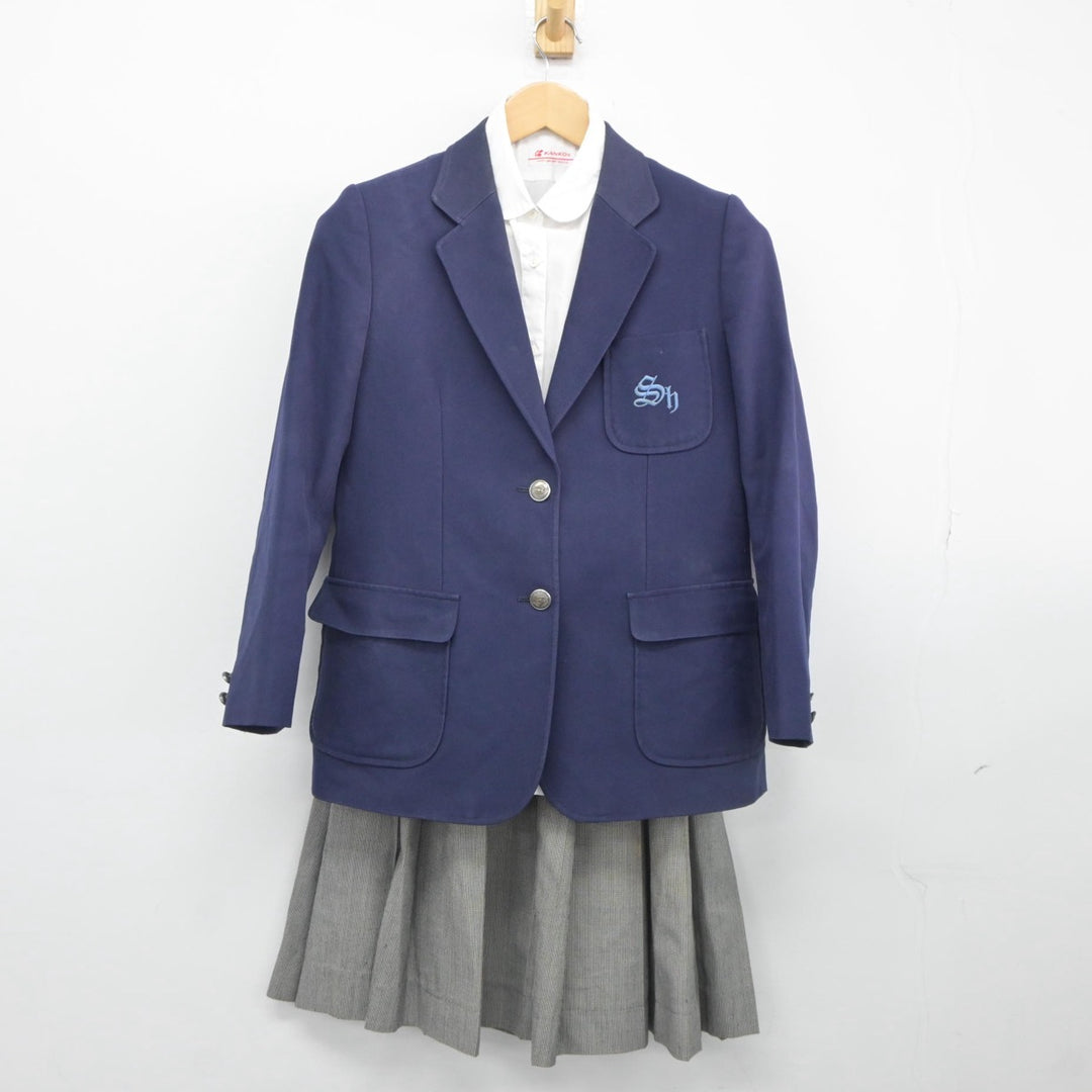 中古制服】千葉県 佐倉東中学校 女子制服 4点（ブレザー・シャツ・ベスト・スカート）sf025358【リサイクル学生服】 | 中古制服通販パレイド