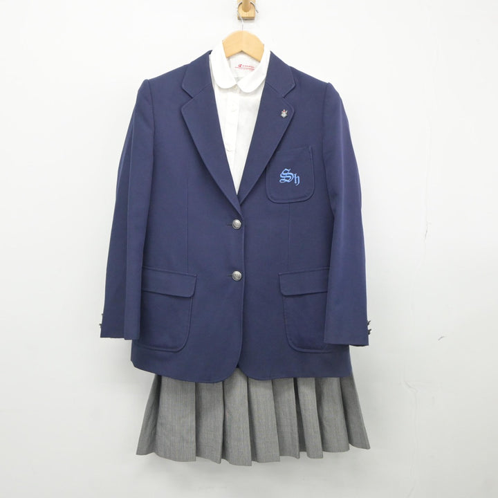 【中古制服】千葉県 佐倉東中学校 女子制服 4点（ブレザー・シャツ・ベスト・スカート）sf025359【リサイクル学生服】 | 中古制服通販パレイド