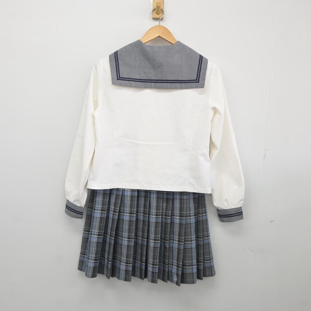 【中古制服】広島県 進徳女子高等学校 女子制服 3点（セーラー服・スカート）sf025360【リサイクル学生服】 | 中古制服通販パレイド