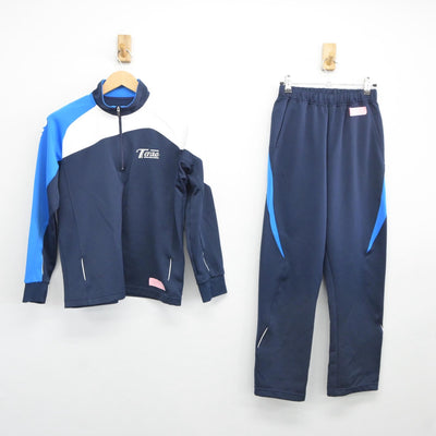 【中古】神奈川県 寺尾中学校 女子制服 2点（ジャージ 上・ジャージ 下）sf025370