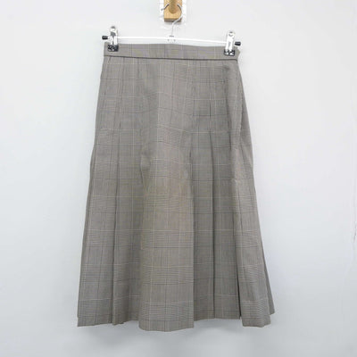 【中古】福島県 安積第二中学校 女子制服 2点（ブレザー・スカート）sf025383