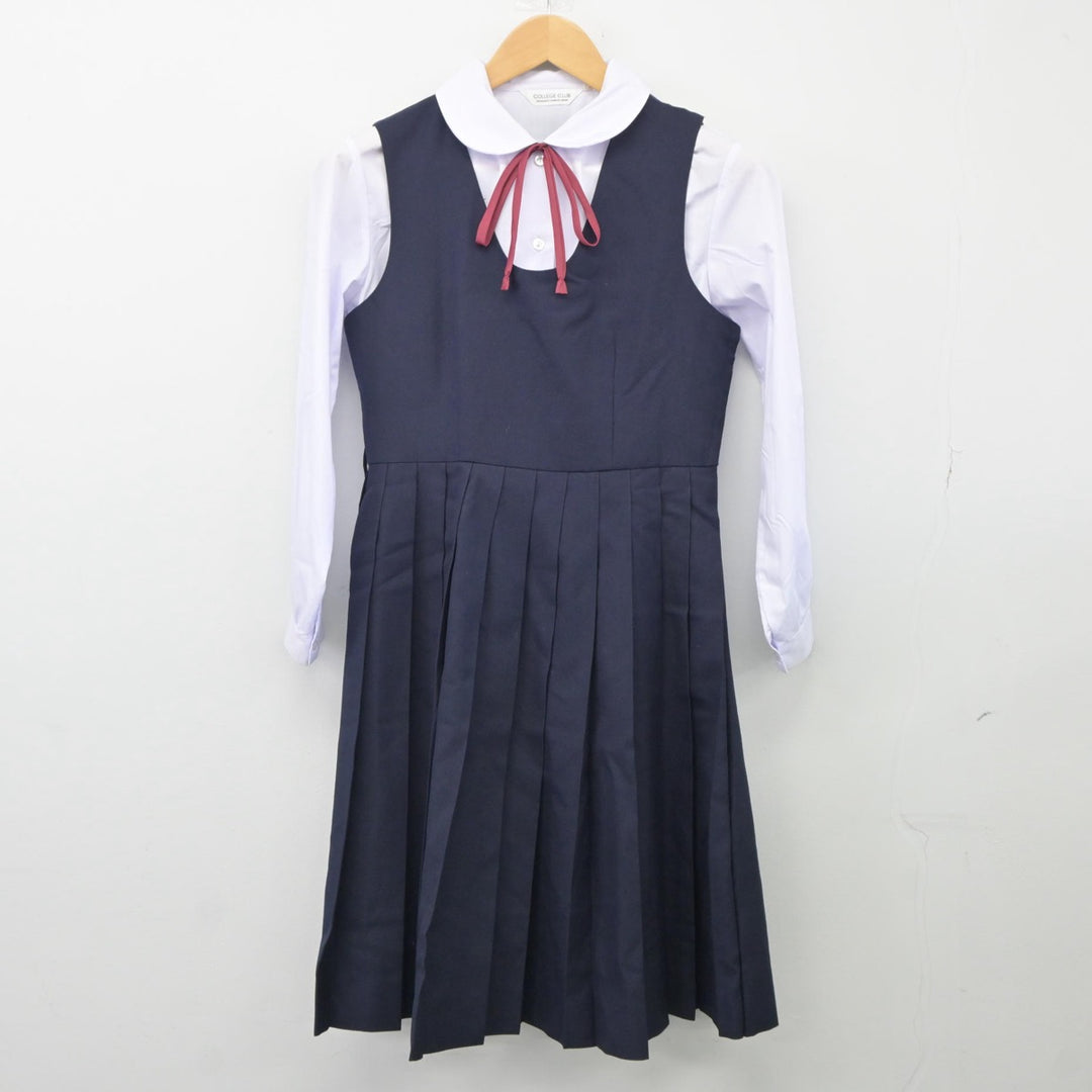 中古制服】東京都 小岩第三中学校 女子制服 5点（ブレザー・シャツ・ニット・ジャンパースカート）sf025400【リサイクル学生服】 | 中古 制服通販パレイド