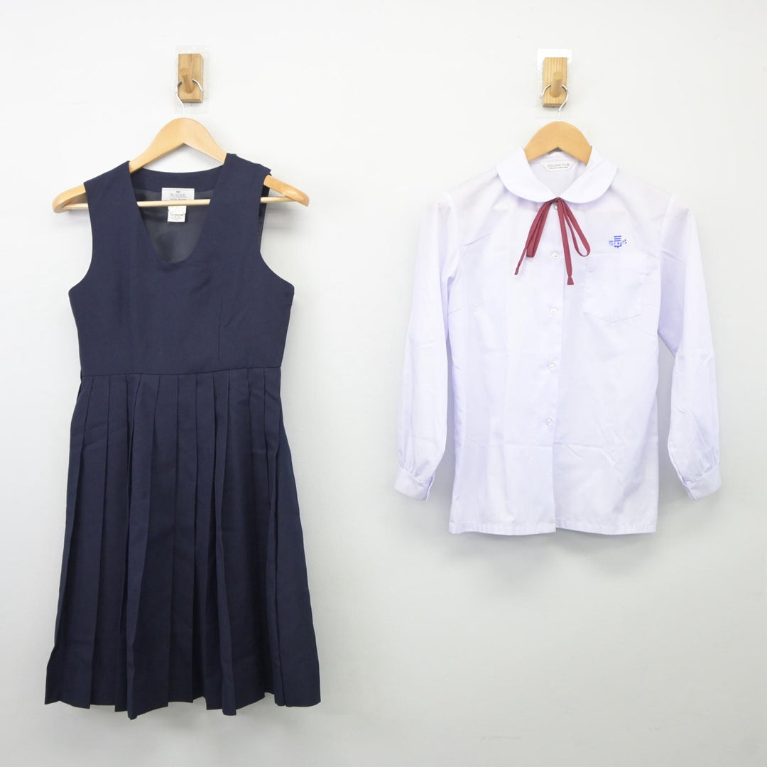 【中古制服】東京都 小岩第三中学校 女子制服 5点（ブレザー・シャツ・ニット・ジャンパースカート）sf025400【リサイクル学生服】 | 中古 制服通販パレイド