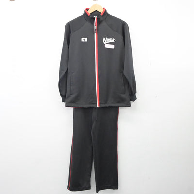 【中古】福岡県 沼中学校 女子制服 2点（ジャージ 上・ジャージ 下）sf025409