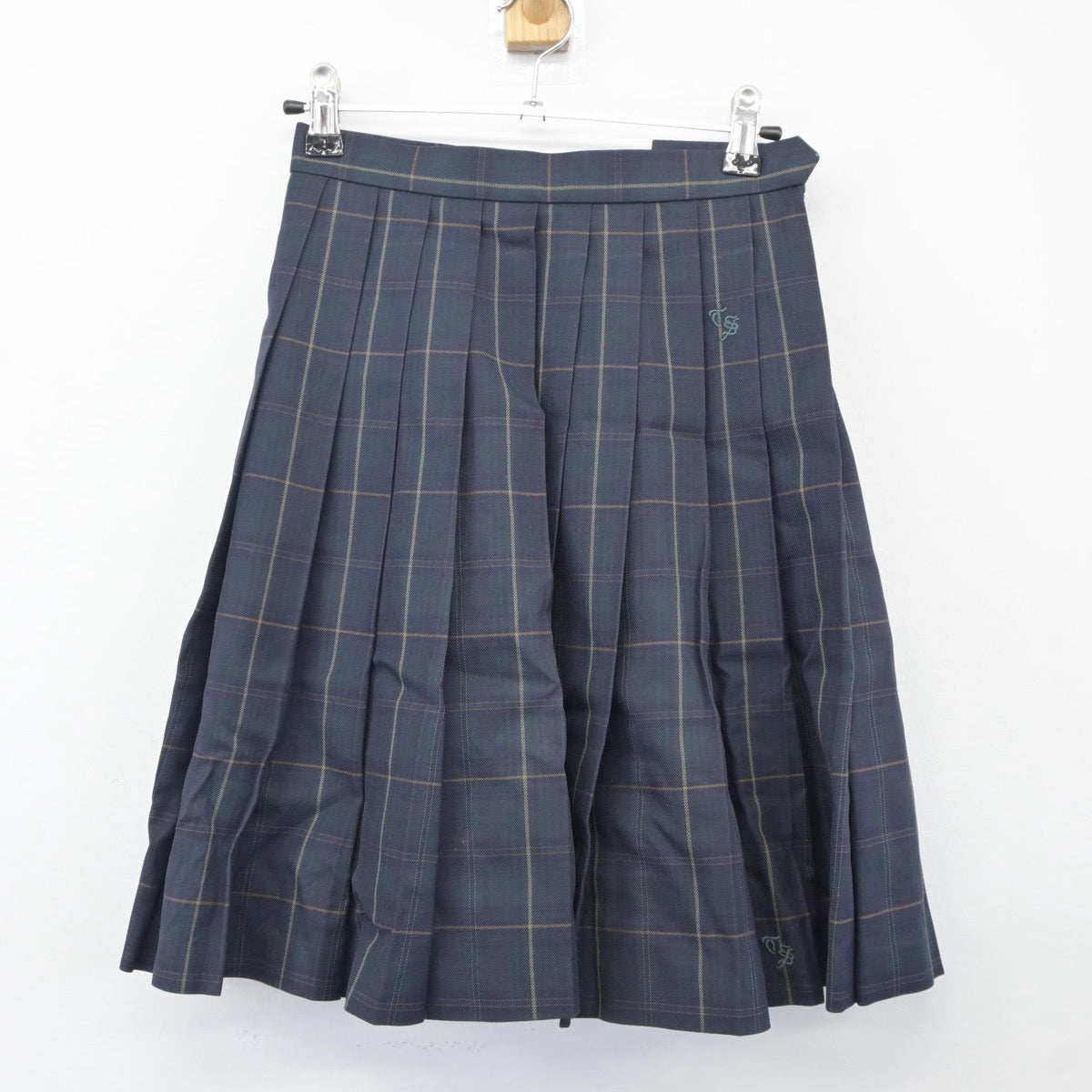 【中古】茨城県 つくば秀英高等学校 女子制服 3点（シャツ・ニット・スカート）sf025428