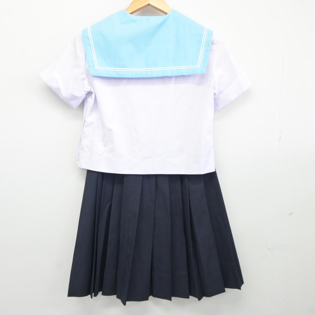 中古制服】大阪府 夕陽丘高等学校 女子制服 4点（セーラー服・スカート）sf025430【リサイクル学生服】 | 中古制服通販パレイド