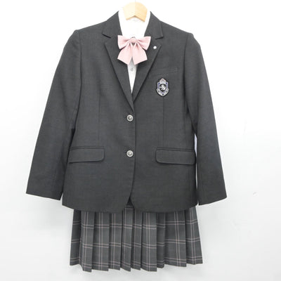 【中古】大阪府 大阪成蹊女子高等学校 女子制服 5点（ブレザー・シャツ・スカート）sf025431