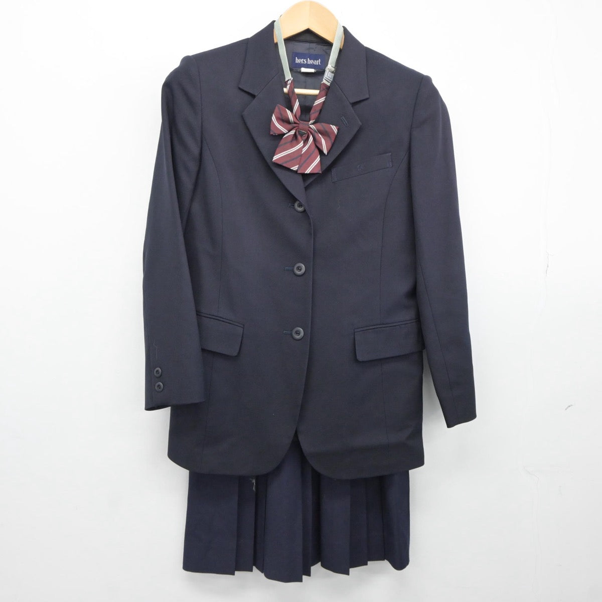 【中古】東京都 吉祥女子中学高等学校 女子制服 3点（ブレザー・スカート）sf025441