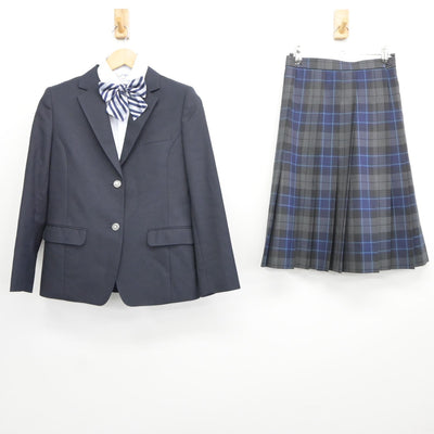 【中古】東京都 東洋大学京北高等学校 女子制服 5点（ブレザー・シャツ・スカート）sf025444