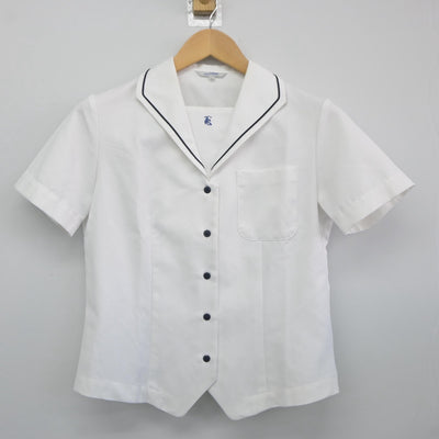 【中古】東京都 東洋大学京北高等学校 女子制服 2点（ニットベスト・シャツ）sf025447