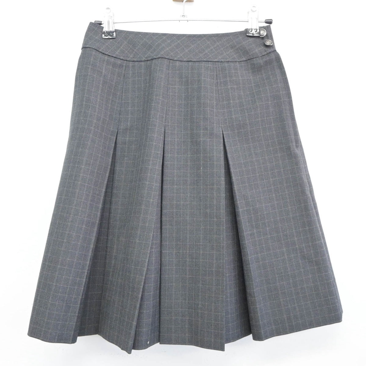 【中古】東京都 大成高等学校 女子制服 2点（ニット・スカート）sf025453