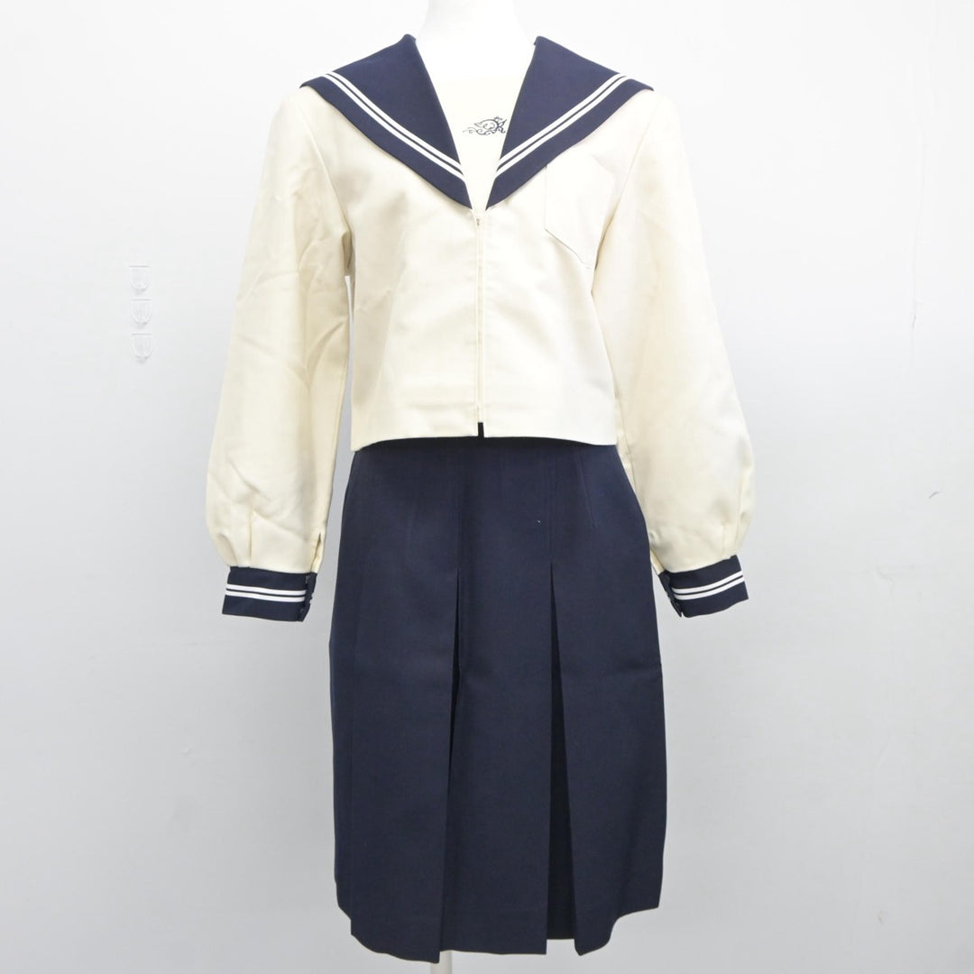 【中古制服】和歌山県 開智高等学校 女子制服 2点（セーラー服・スカート）sf025455【リサイクル学生服】 | 中古制服通販パレイド