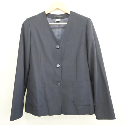 【中古】茨城県 美浦中学校 女子制服 2点（ブレザー・ジャンパースカート）sf025457