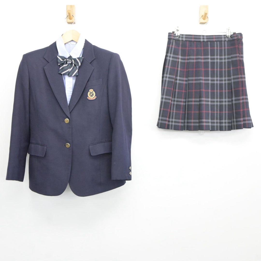 【中古制服】茨城県 霞ヶ浦高等学校 女子制服 4点（ブレザー・シャツ・スカート）sf025458【リサイクル学生服】 | 中古制服通販パレイド