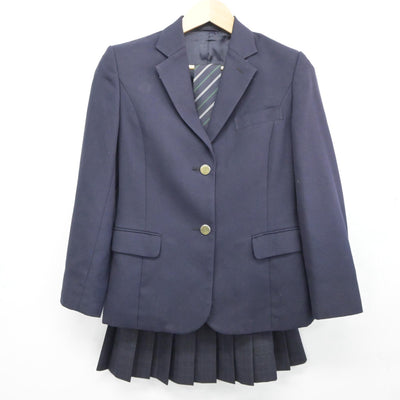 【中古】神奈川県 港北高等学校 女子制服 3点（ブレザー・スカート）sf025463