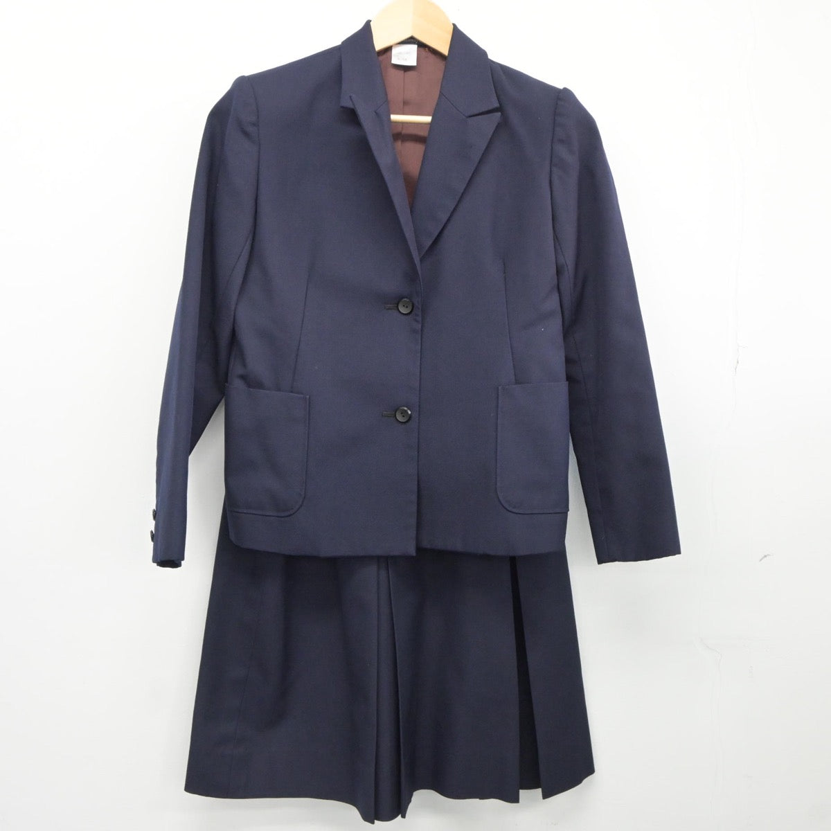 【中古】大阪府 三国丘高等学校 女子制服 3点（ブレザー・スカート）sf025467