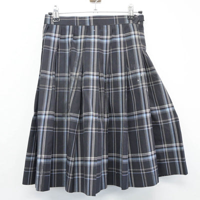 【中古】埼玉県 浦和麗明高等学校 女子制服 3点（ニットベスト・スカート）sf025474