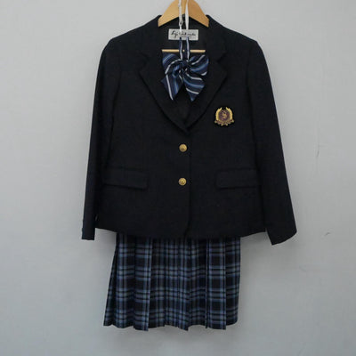 【中古】埼玉県 秀明学園 女子制服 3点（ブレザー・スカート）sf025476