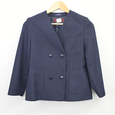 【中古】青森県 佃中学校 女子制服 2点（ブレザー・スカート）sf025490