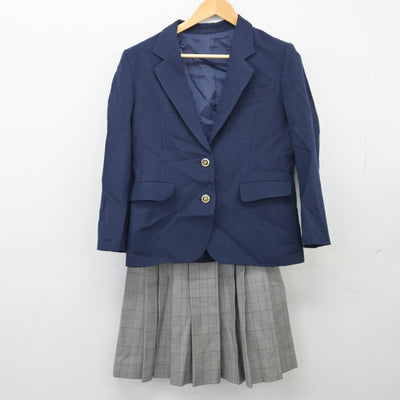 【中古】東京都 東京都立第三商業高等学校 女子制服 2点（ブレザー・スカート）sf025497