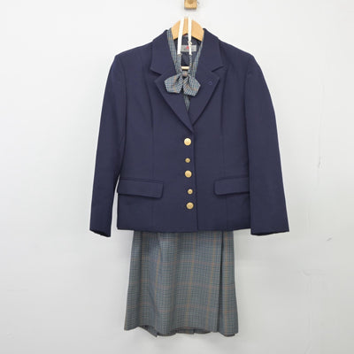 【中古】東京都 淑徳巣鴨高等学校/旧制服 女子制服 4点（ブレザー・ベスト・スカート）sf025499