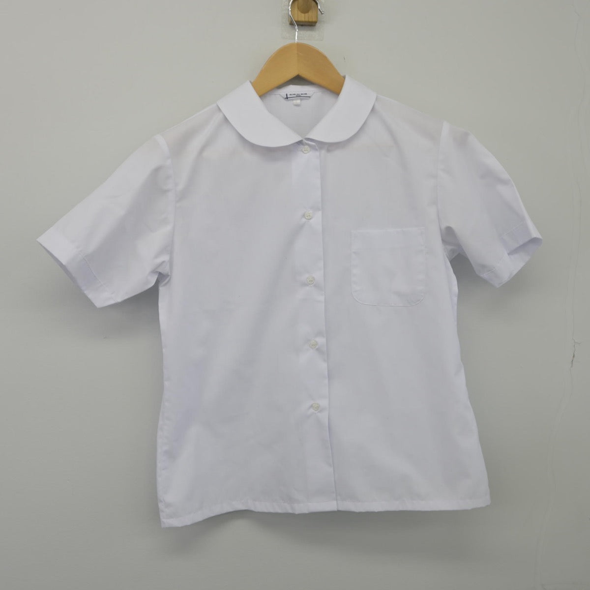 【中古】北海道 小樽市西陵中学校 女子制服 2点（ベスト・シャツ）sf025506