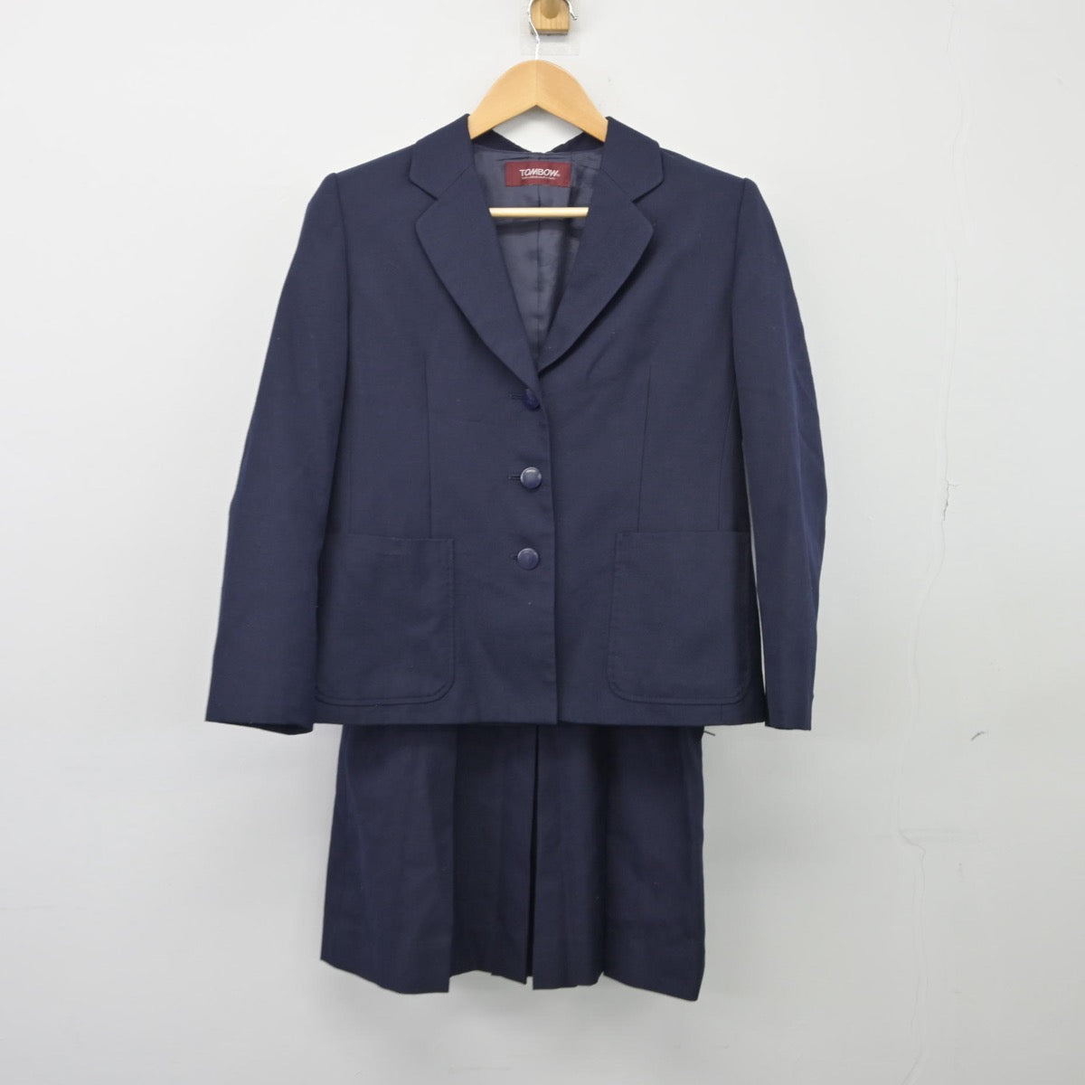 【中古】神奈川県 横須賀高等学校 女子制服 3点（ブレザー・スカート・スカート）sf025516