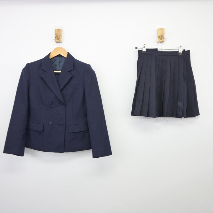 【中古】神奈川県 横須賀高等学校 女子制服 2点（ブレザー・スカート）sf025517