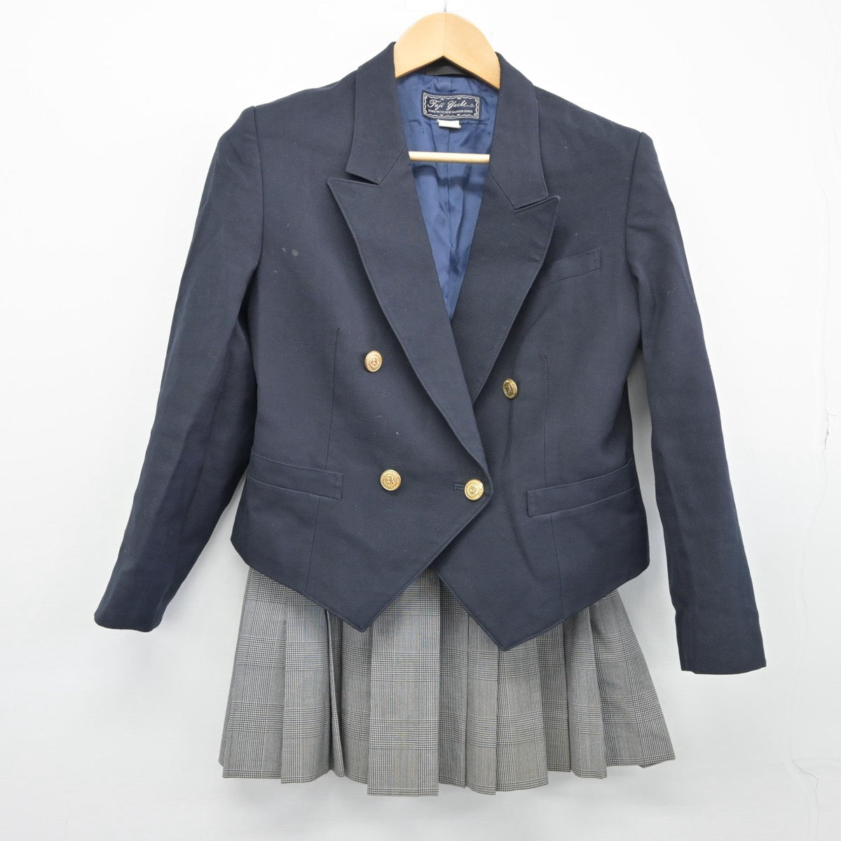 【中古】神奈川県 伊勢原高等学校 女子制服 2点（ブレザー・スカート）sf025520