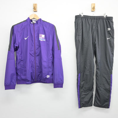 【中古】千葉県 市原中央高等学校/サッカー部ユニフォーム 男子制服 2点（部活ユニフォーム 上・部活ユニフォーム 下）sf025523