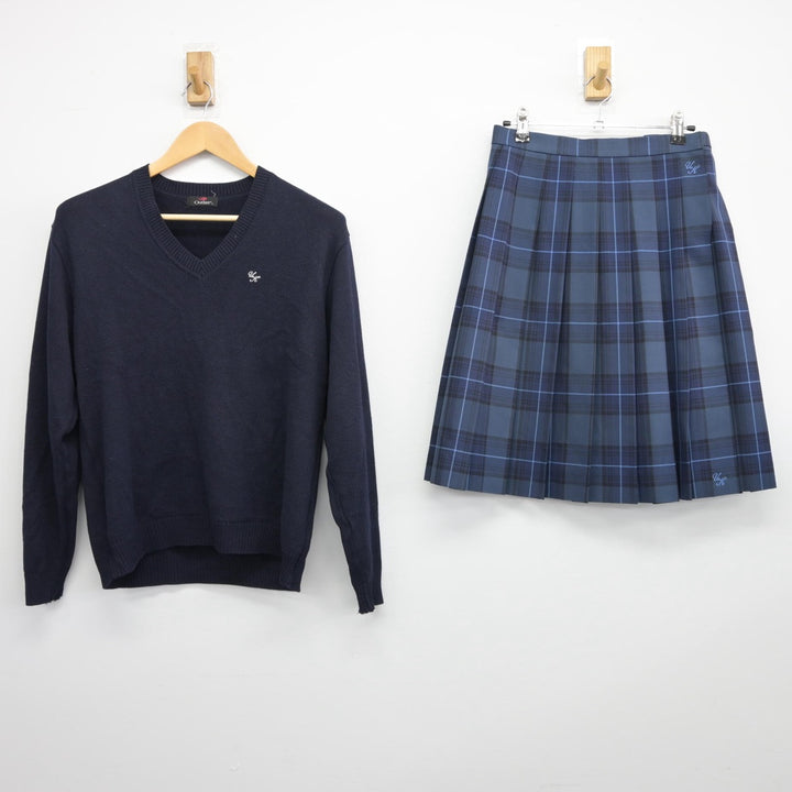 中古制服】埼玉県 浦和北高等学校 女子制服 2点（ニット・スカート）sf025536【リサイクル学生服】 | 中古制服通販パレイド