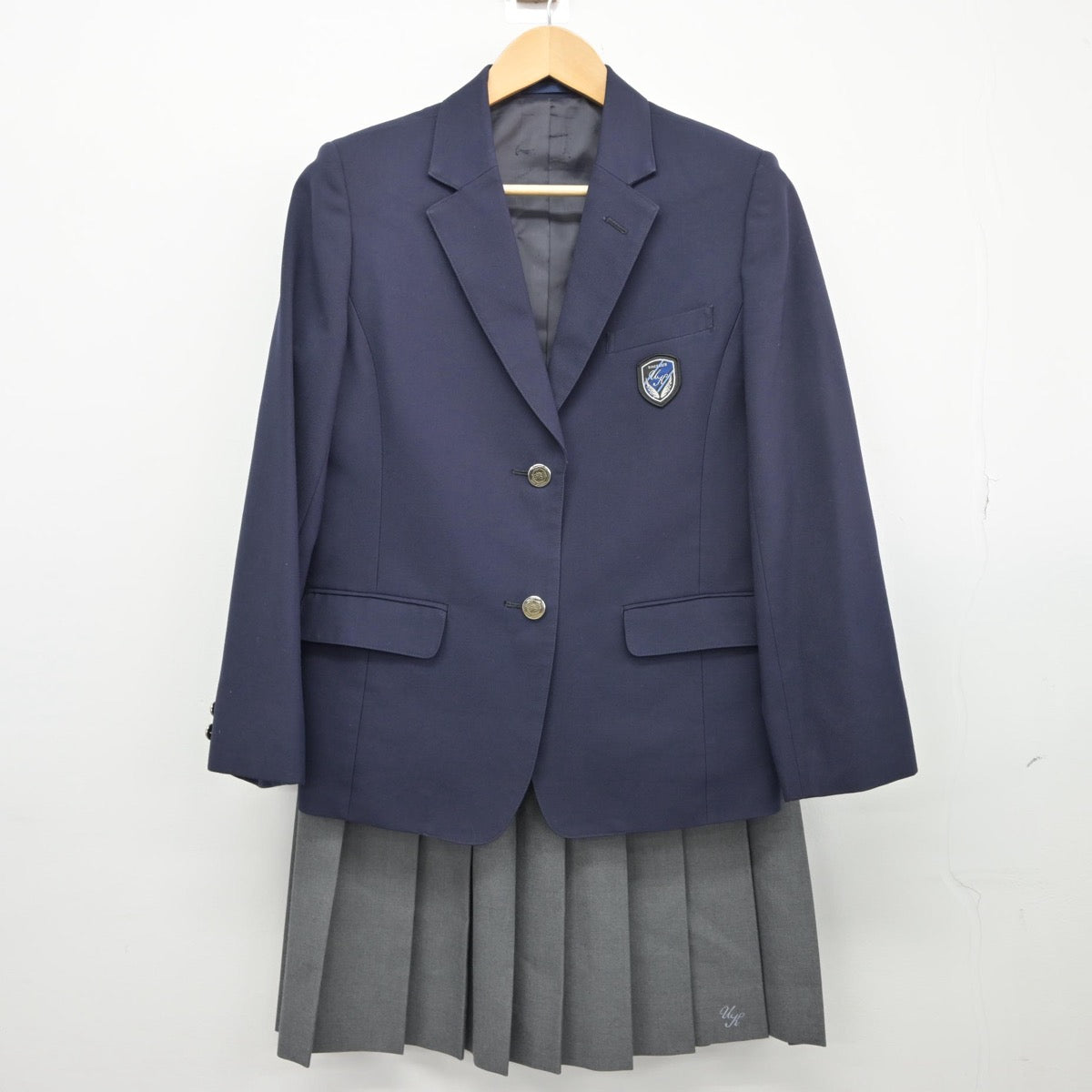 【中古】埼玉県 浦和北高等学校 女子制服 2点（ブレザー・スカート）sf025538