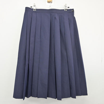 【中古】静岡県 江西中学校 女子制服 3点（セーラー服・スカート）sf025541