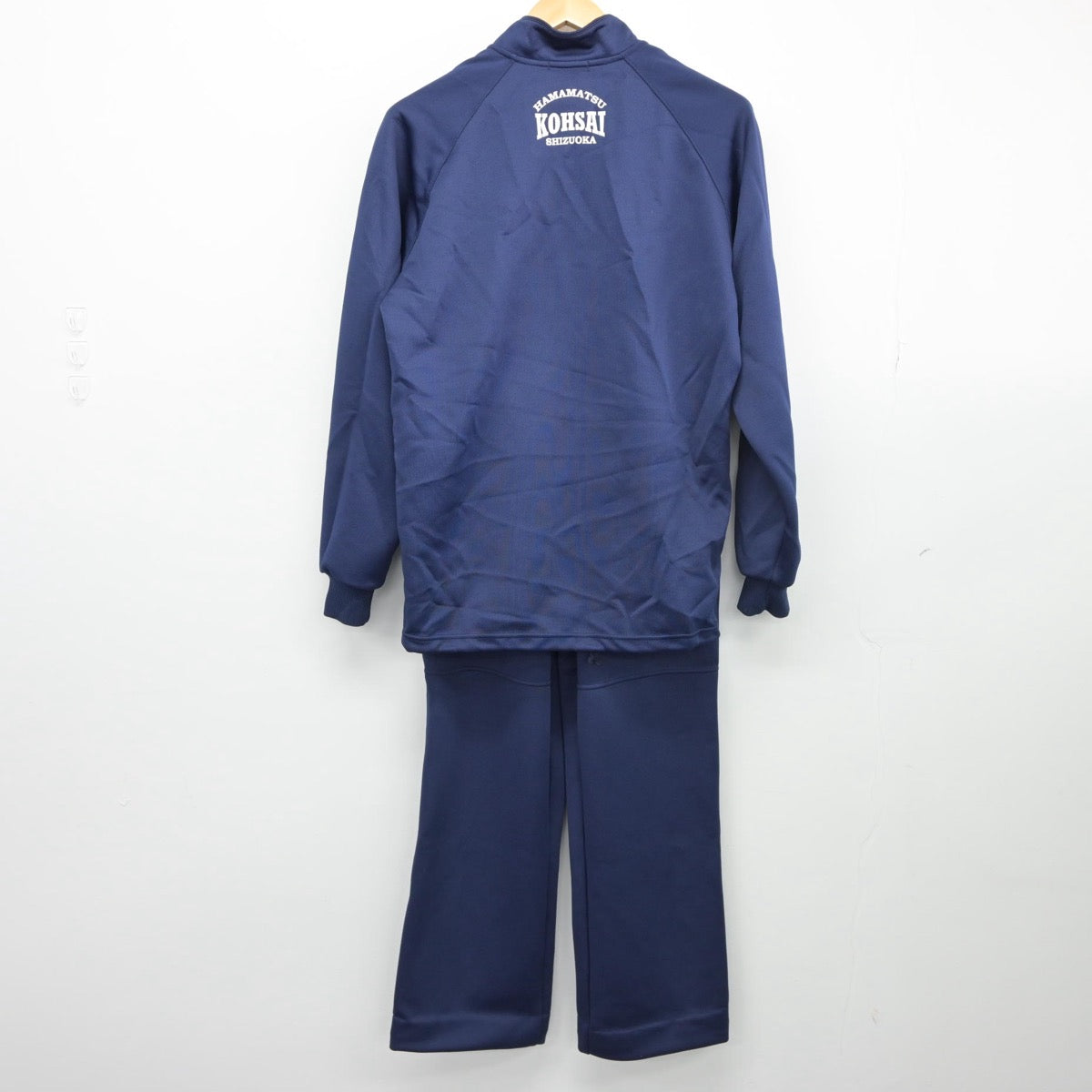 【中古】静岡県 江西中学校 女子制服 2点（ジャージ 上・ジャージ 下）sf025542