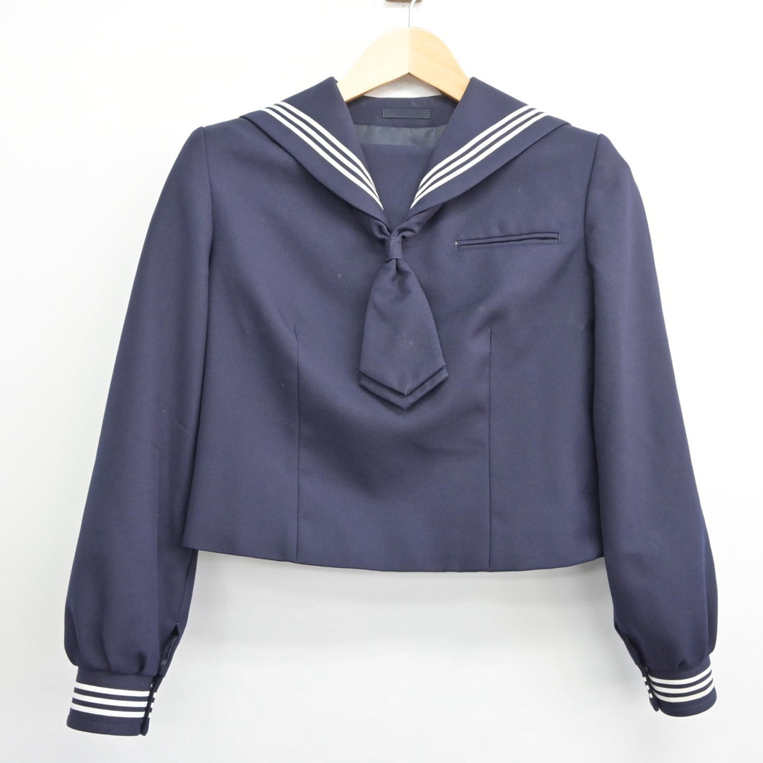 【中古制服】千葉県 和洋国府台女子高等学校 女子制服 3点（セーラー服・スカート）sf025556【リサイクル学生服】 | 中古制服通販パレイド