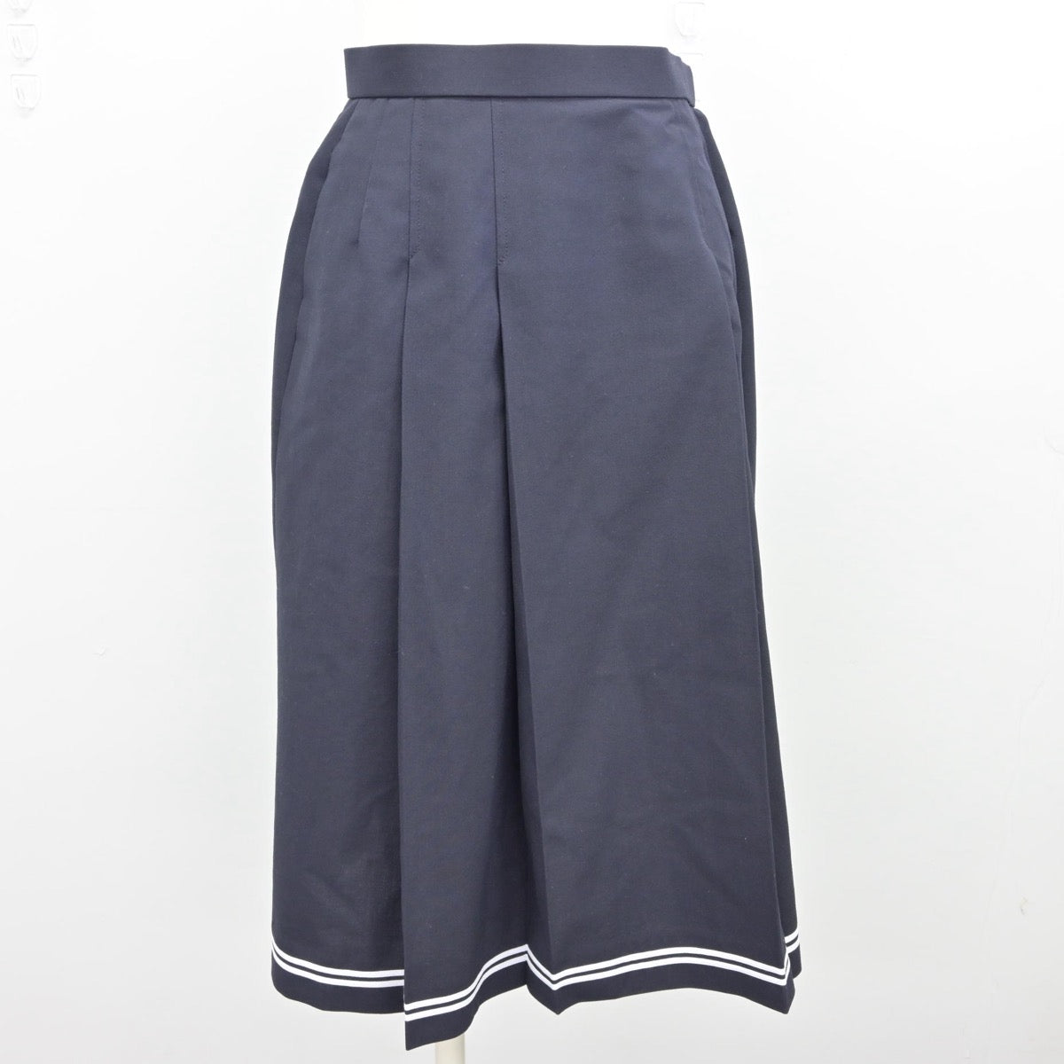 【中古】愛媛県 済美高等学校 女子制服 5点（セーラー服・スカート）sf025585