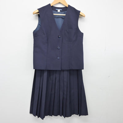 【中古】兵庫県 星陵高等学校 女子制服 2点（その他アイテム・スカート）sf025591