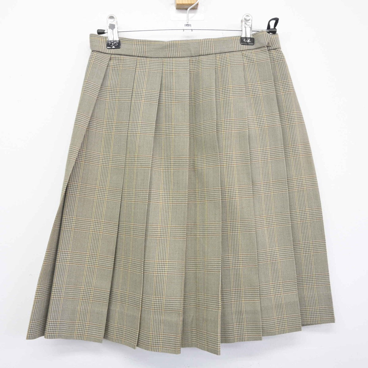 【中古】東京都 東洋高等学校 女子制服 4点（ニット・シャツ・スカート）sf025606